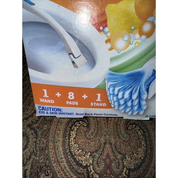 Scrubbing Bubbles Fresh Brush Toilet Cleaning 8 Pads Starter Pk NEW Opened Box - Picture 4 of 7